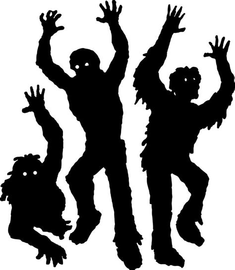 Free Image on Pixabay - Zombies, Halloween, Monster | Zombie silhouette, Halloween monster, Zombie