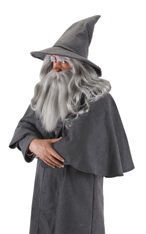 Gandalf Wig and Beard Adult Halloween Accessory - Walmart.com