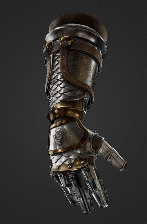 I remade a World of Warcraft gauntlet : r/3Dmodeling