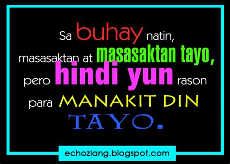 Tagalog Quotes Sa Buhay. QuotesGram