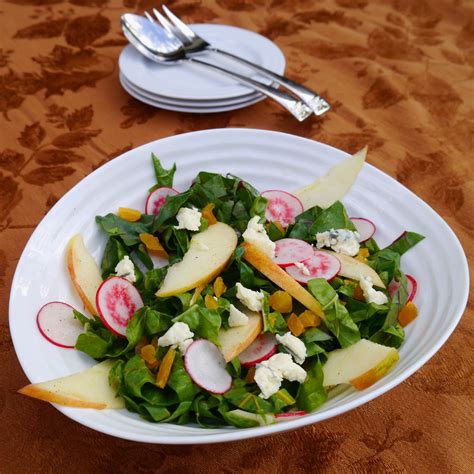 Rainbow Chard Salad with Apple and Radishes | Cook Better Than Most Restaurants