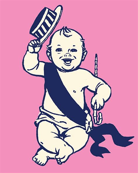 Best Baby New Year Illustrations, Royalty-Free Vector Graphics & Clip ...