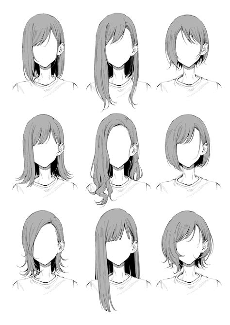 How to Draw Anime Hair From the Side - Jackson Exhavy