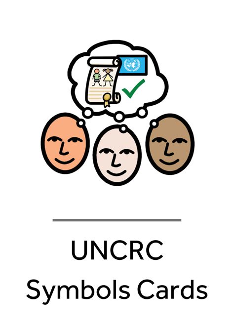 UNCRC Symbols Cards - The Children and Young People's Commissioner Scotland