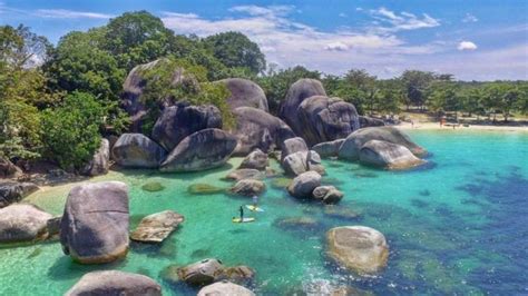 Pantai Tanjung Tinggi, Indahnya Wisata Alam di Bangka Belitung