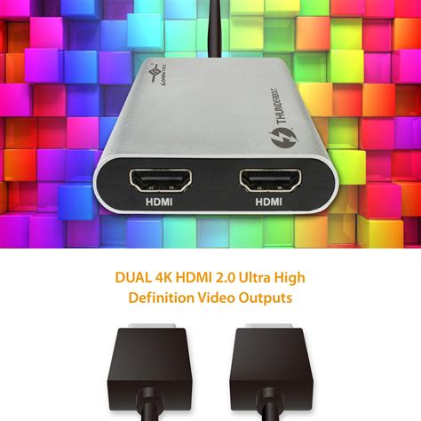 Thunderbolt™ 3 To Dual HDMI 2.0 Adapter (CB-TB3HD142) | Thunderbolt ...