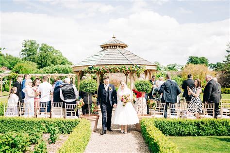 Newly married couple at Secret Garden in Kent wedding venue | Kent ...