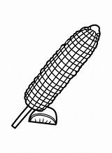 Corn Coloring Pages Printable For Free Download sketch template