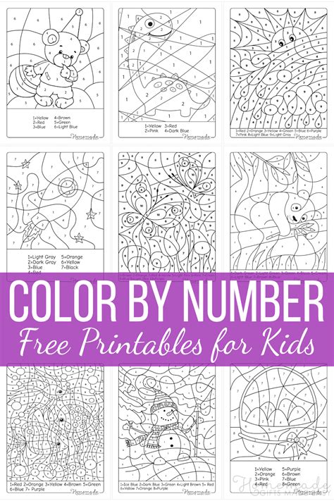 Free Printable Counting Coloring Pages