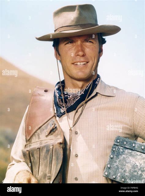 Clint Eastwood / Rawhide T.V. 1959 Stock Photo - Alamy