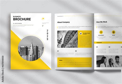 Business Brochure Stock Template | Adobe Stock