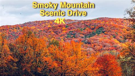 Great Smoky Mountains 4K Scenic Drive 2021-Fall Colors/ Clingmans Dome ...