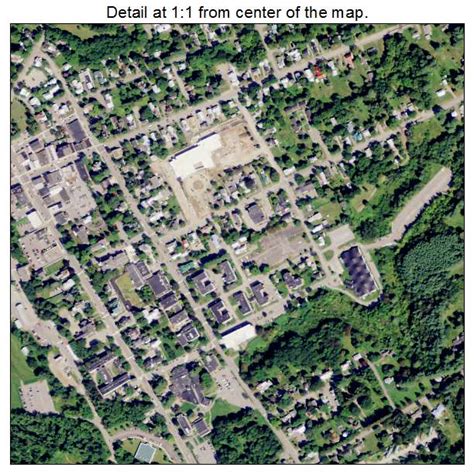 Aerial Photography Map of Farmington, ME Maine