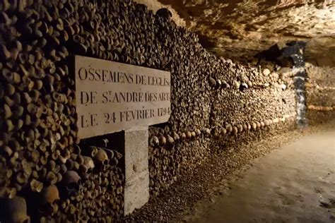 Terrifying footage in Paris catacombs is still one of the most chilling ...