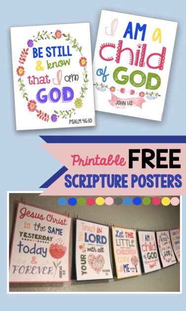 Hang Scripture in your child's room with these printable Scripture ...