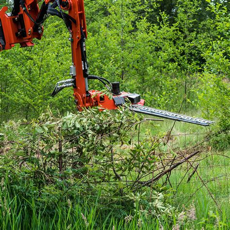 Eterra Razor 5' Boom Mounted Sickle Mower Attachment | Skid Steer Solutions