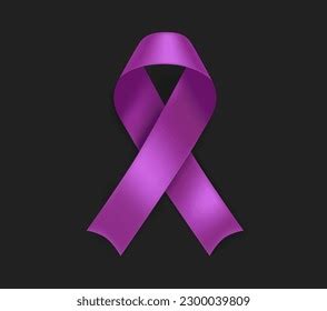 All Cancers Awareness Symbol Lavender Ribbon Stock Vector (Royalty Free) 2300039809 | Shutterstock