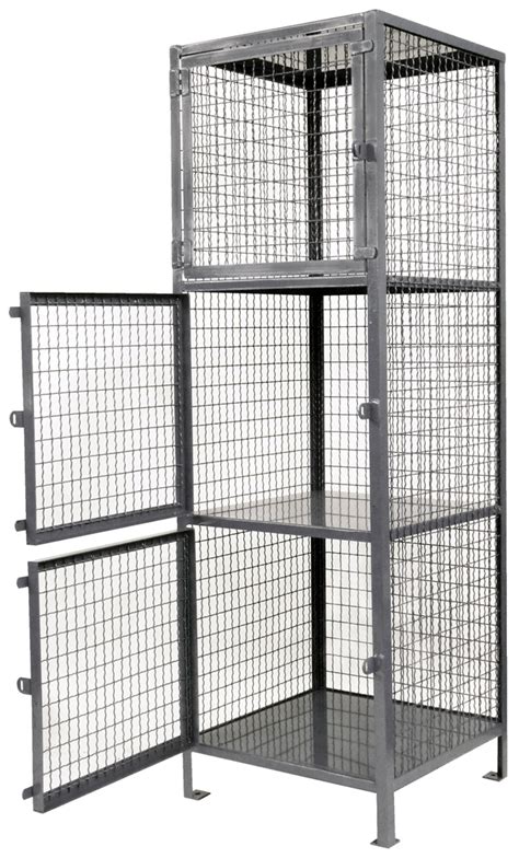 Vestil Lockable Mesh Storage Lockers - John M. Ellsworth Co. Inc.