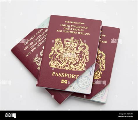 Old uk passport hi-res stock photography and images - Alamy