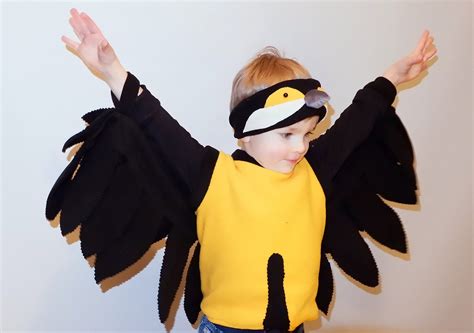 Yellow Bird Costume Kids Bird Costume Handmade Costume | Etsy