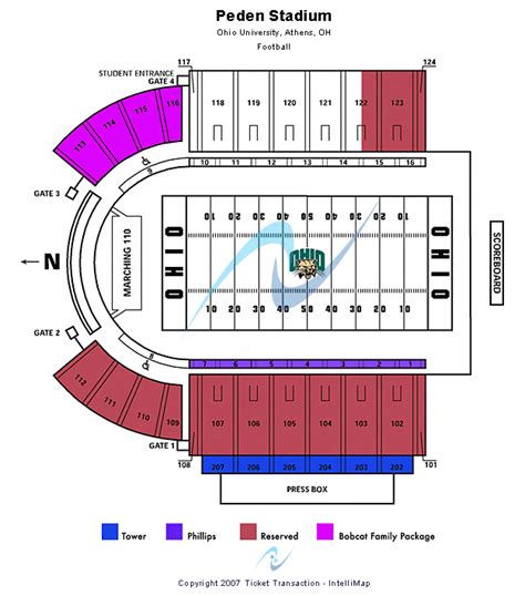 Peden Stadium Seating Chart | Peden Stadium Event Tickets & Schedule