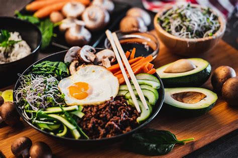 Traditional Korean Dish Bibimbap Free Stock Photo | picjumbo