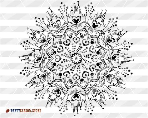 Download 233+ Cricut Disney Mandala Svg Free SVG Design FIle