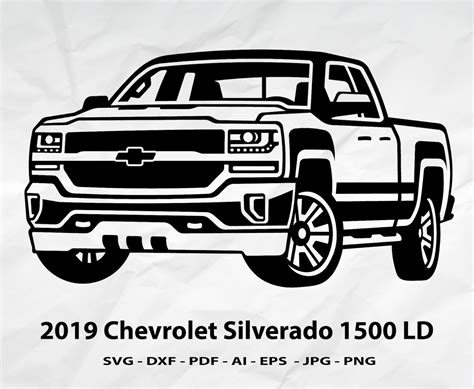 Chevrolet Silverado Svg