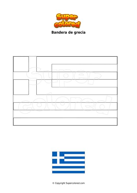 Laminas Para Colorear Coloring Pages Mapa Y Bandera De Grecia Para ...