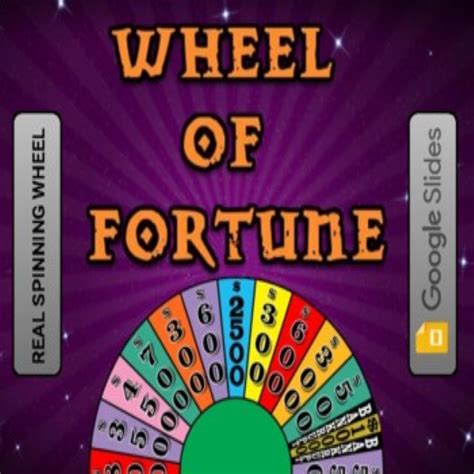 Wheel of Fortune (Google Slides Game Template) • Teacha!