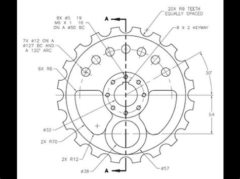 how to draw gear in autocad 2d - candicebuysse