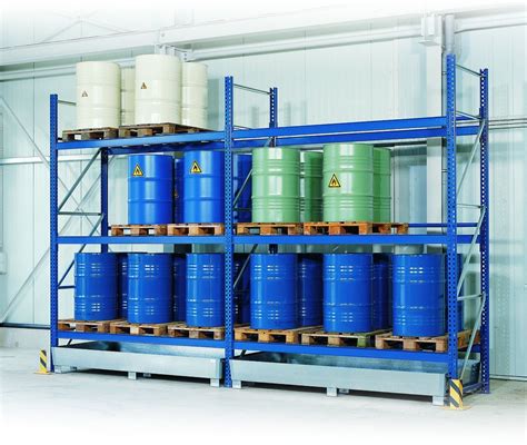 Drum Storage Racks, ड्रम स्टोरेज रैक in Mundka, New Delhi , Spanco Storage Systems | ID: 7404127030