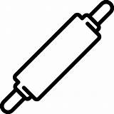 A Rolling Pin Coloring Page Free Transparent Png sketch template