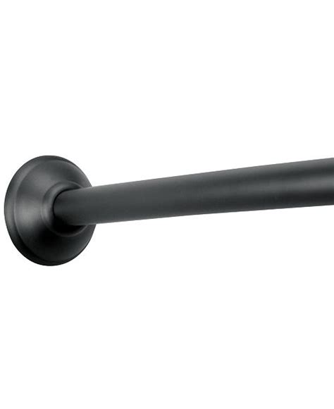 Interdesign Curved Matte Black Shower Curtain Rod 41"-72" & Reviews - Bathroom Accessories - Bed ...