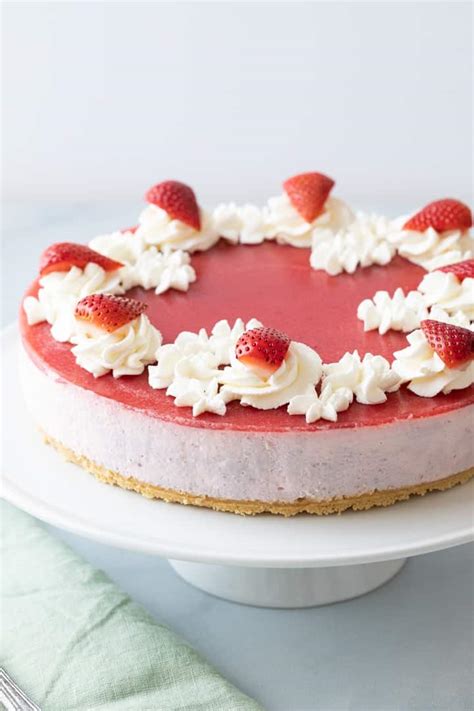 Strawberry Mousse Cake | Baked by an Introvert®