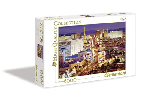 Clementoni Las Vegas 6000 Piece Jigsaw Puzzle New SEALED 18 Nevada | eBay