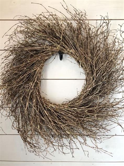 Extra large wreath, twig wreath, door wreath, farmhouse wreath, wall ...