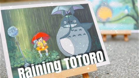 How to Draw BEST TOTORO Bus Stop scene - 버스정류장 토토로 [1000x Faster Ver. ] #10 - YouTube