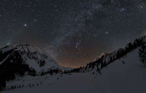 2048x1300 / landscape stars mountains wallpaper - Coolwallpapers.me!