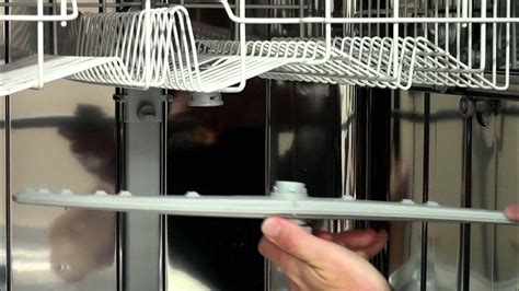 How to clean and replace Dishwasher Spray Arms - YouTube