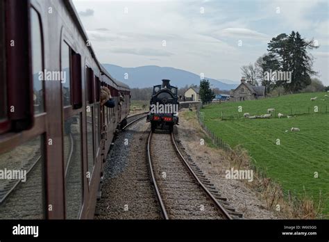 Strathspey Steam Railway Stock Photo - Alamy