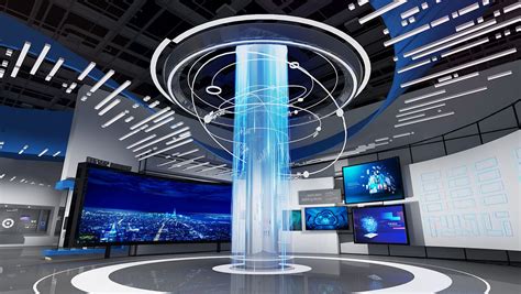 Technology pillar on Behance Futuristic Interior, Futuristic Design ...