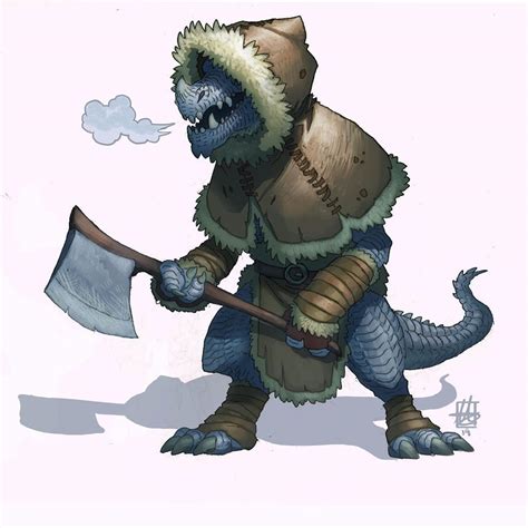 I’ve never seen a Kobold from the colder regions before, so I felt the ...