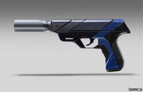 ArtStation - Pistol Concept, Isaac Barrett