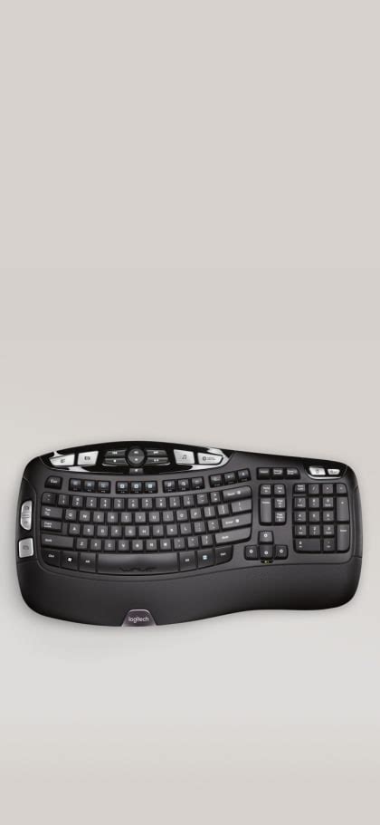 Logitech K350 Wireless Wave Keyboard with Palm Rest