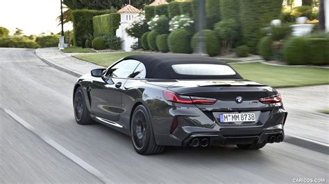 2020 BMW M8 Competition Convertible (Color: Brands Hatch Grey) | Rear ...