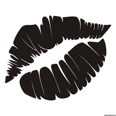 LABIOS | Silhouette art, Silhouette cameo projects, Free vector ...