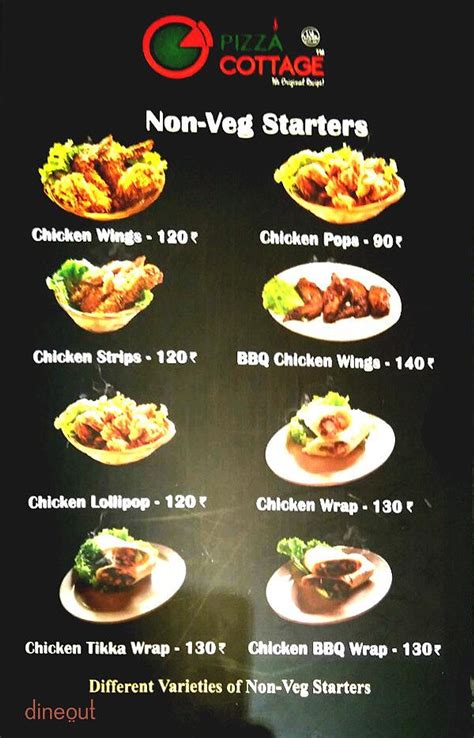 Menu of Pizza Cottage, George Town, Chennai | Dineout discovery