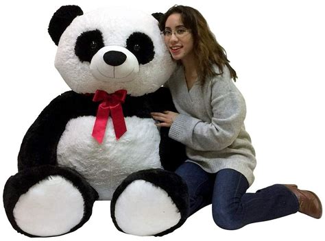 Buy Giant Panda Bear Stuffed Animal - Huge 5-Foot Extra-Soft Jumbo ...