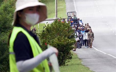 Air Force base on Okinawa opens gates for first tsunami evacuation drill in 5 years | Stars and ...